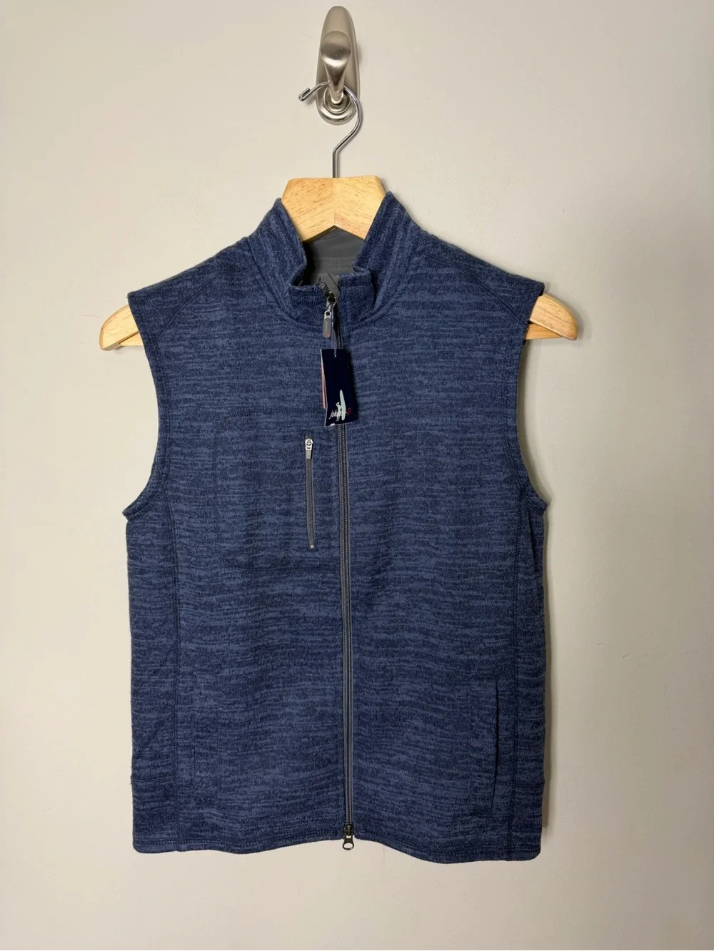NEW Johnnie-o Youth Boys Kids Vest Jacket Size 12, blue